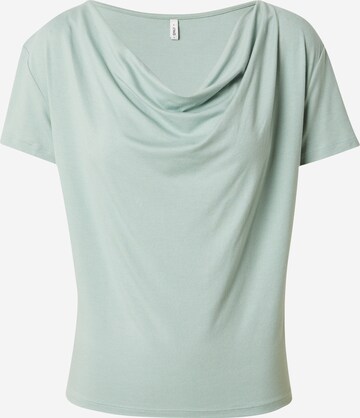 ONLY T-shirt 'IVANNA' i grön: framsida