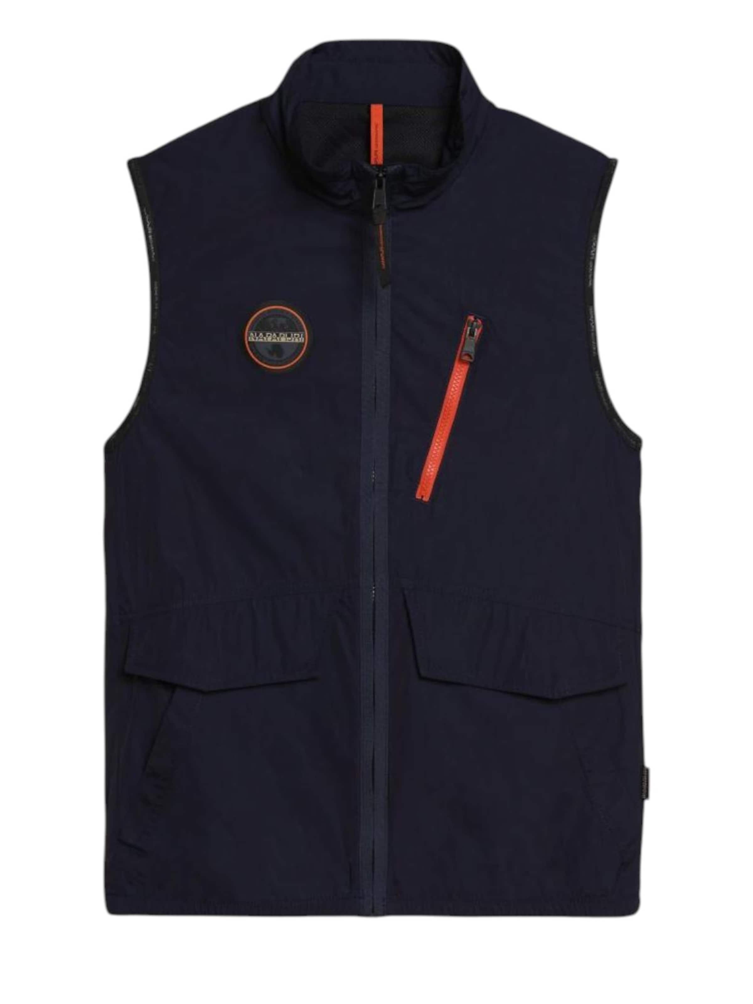 NAPAPIJRI Vest in Blue: front