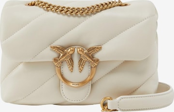 PINKO Skuldertaske 'LOVE PUFF BABY CL SHEEP NAPPA 100040 A0F2' i hvid: forside