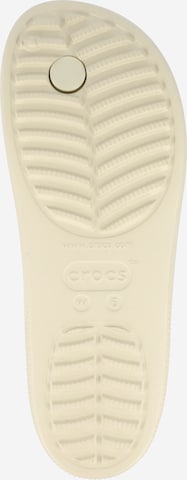 Crocs T-Bar Sandals in Beige