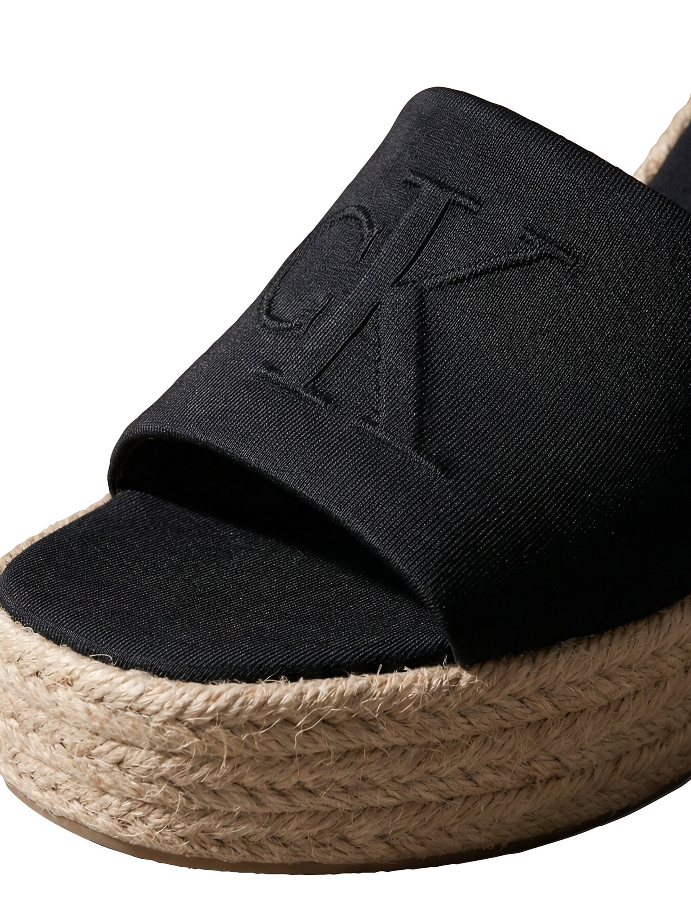 Calvin Klein Sandal 'Elisabeth' in Black