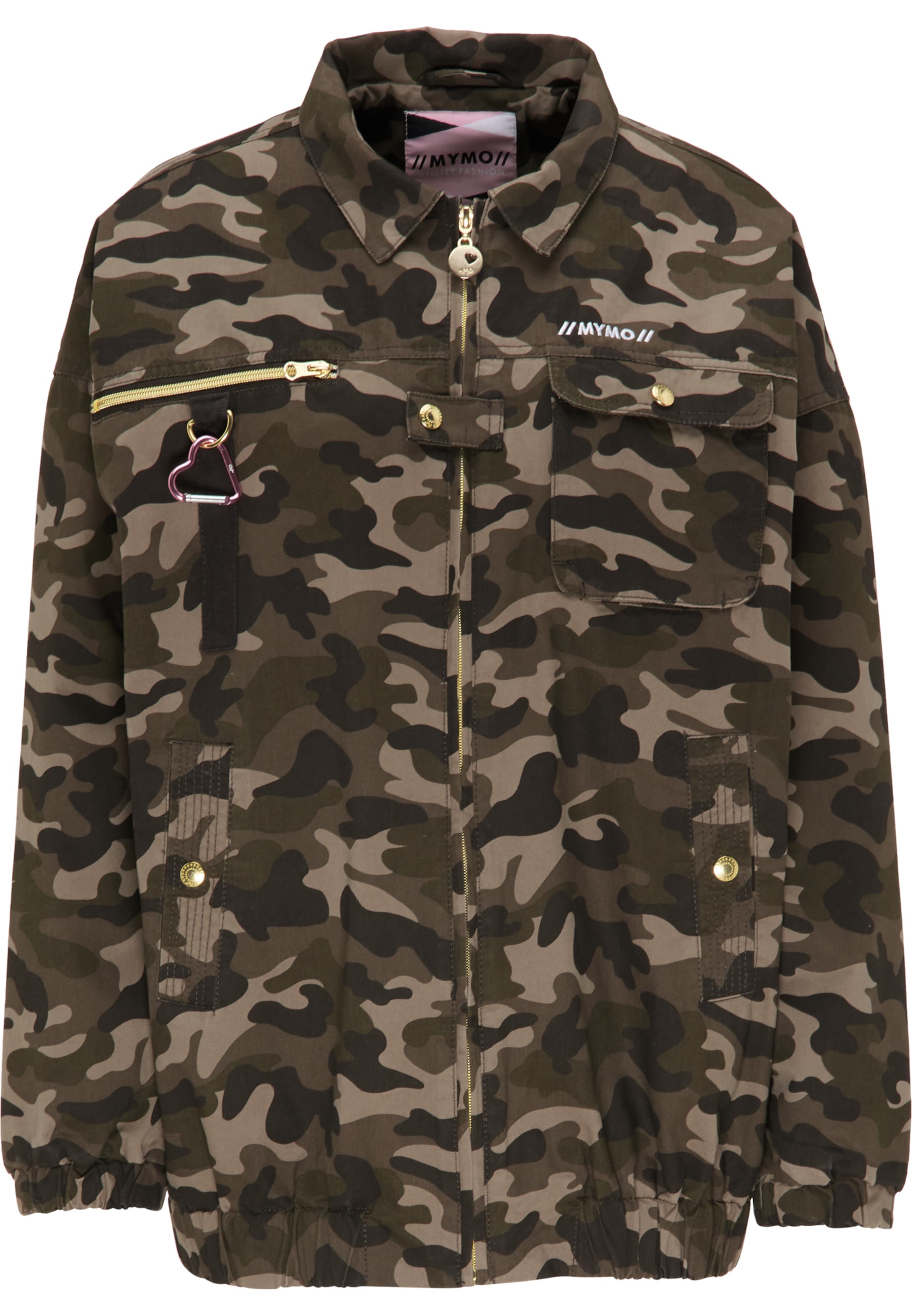 MYMO Jacke in Braun: Vorderseite