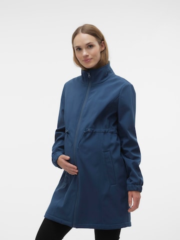 MAMALICIOUS Between-season jacket 'Nella' in Blue: front