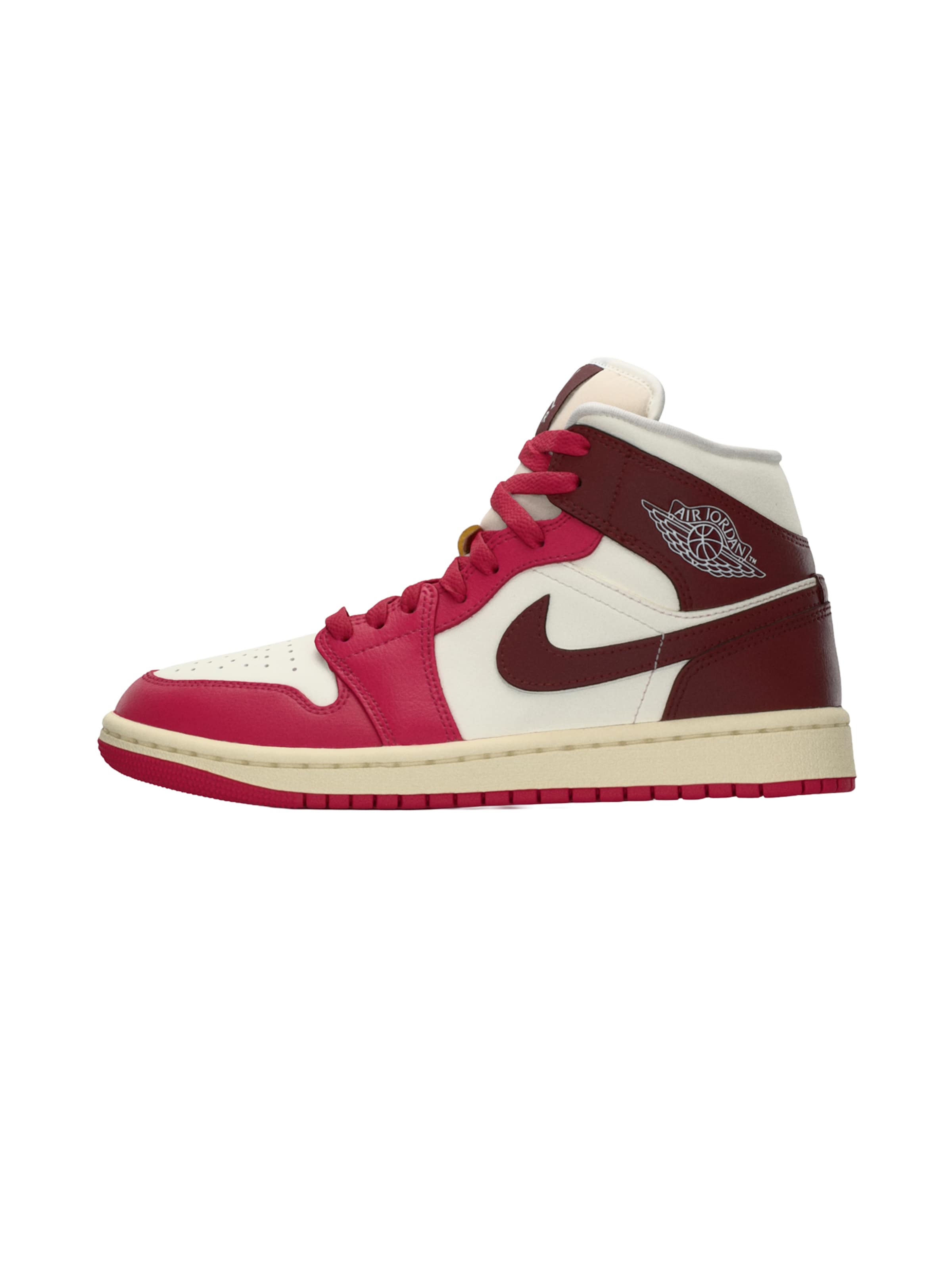 Sneaker bassa 'Air Jordan 1' di Jordan in beige: frontale