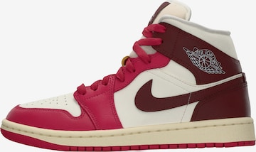 Sneaker alta 'Air Jordan 1' di Jordan in beige: frontale