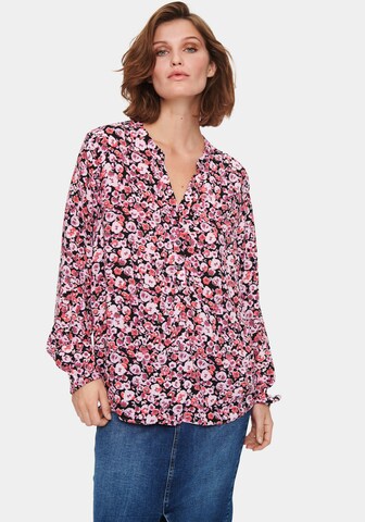 SAINT TROPEZ Blouse 'Eda' in Roze: voorkant