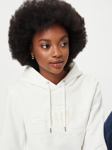 Sweat-shirt GANT en blanc