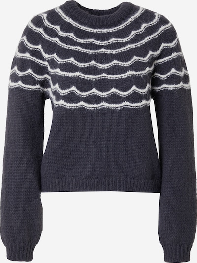 Megztinis 'Charmaina' iš VERO MODA, spalva – antracito spalva / balta, Prekių apžvalga