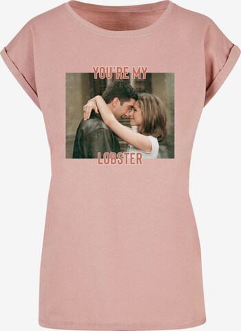 ABSOLUTE CULT Shirt 'Friends - You're My Lobster' in Roze: voorkant