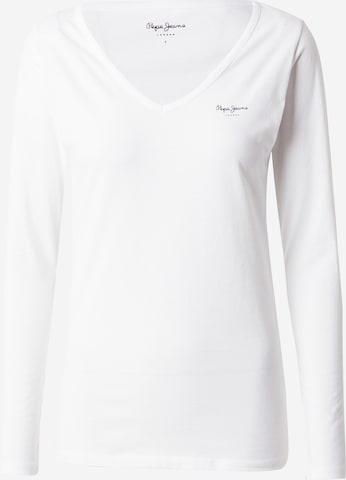 T-shirt 'CORINE' Pepe Jeans en blanc : devant