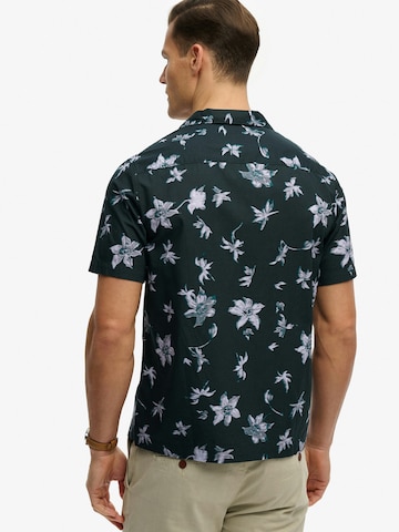 Superdry & Co Comfort Fit Риза в синьо