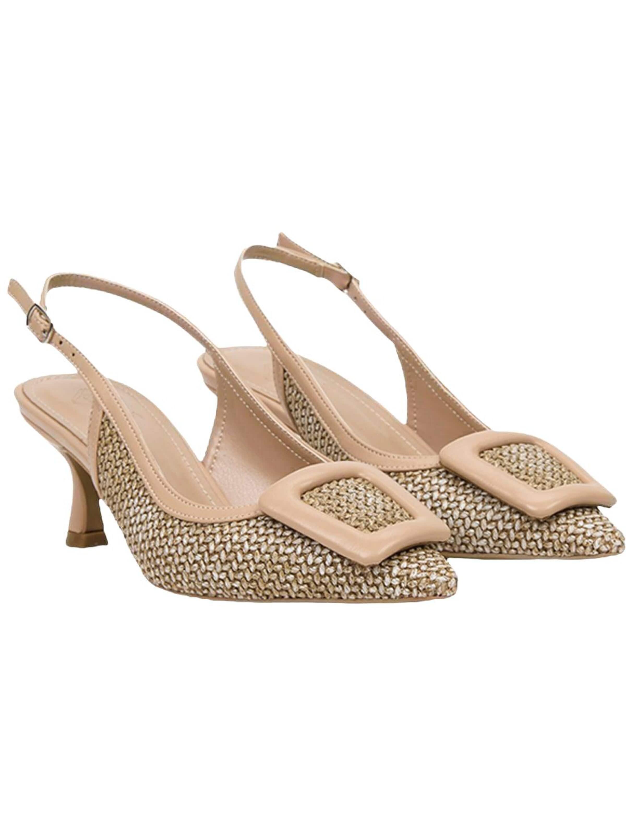 Desa - Zapatos con plataforma 'Pumps' en beige