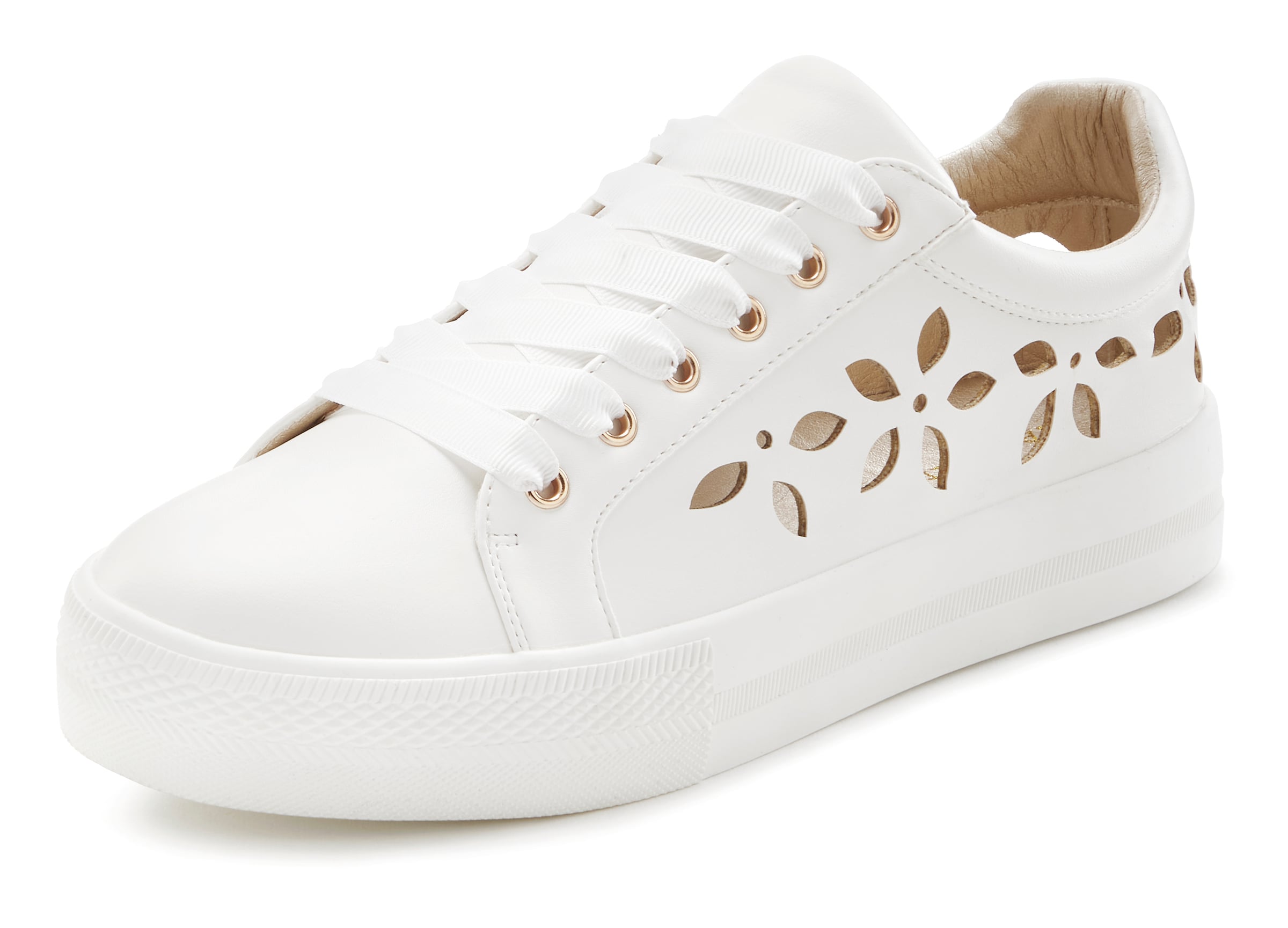 Sneaker bassa di LASCANA in bianco: frontale