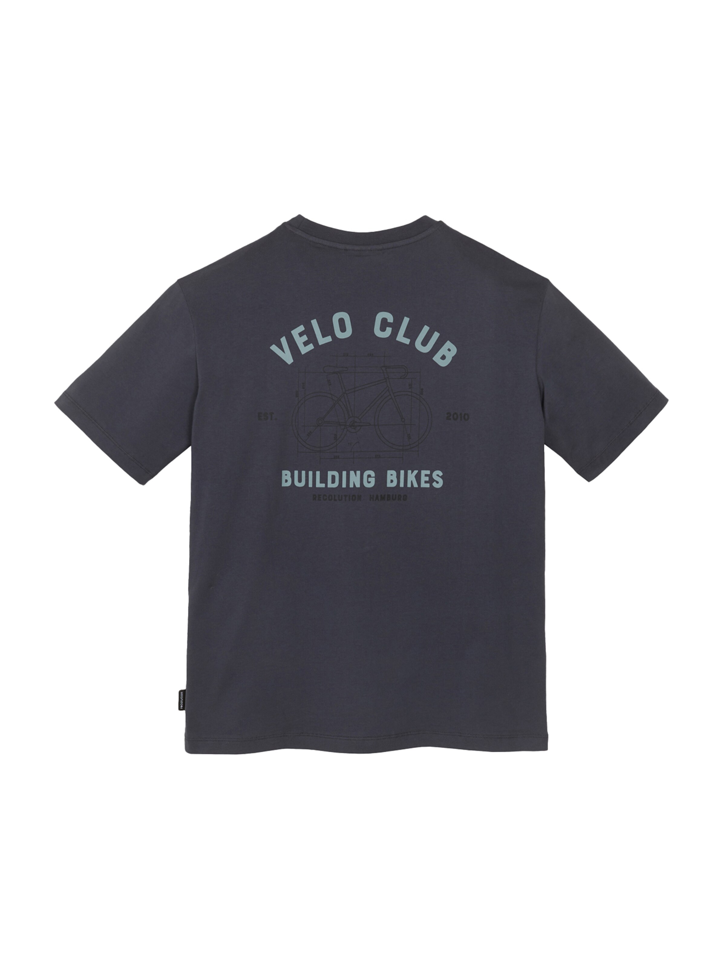 recolution T-shirt 'APOSERIS VELO CLUB' i grå