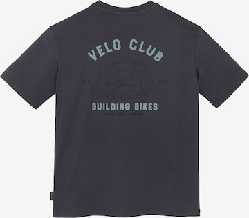 recolution T-Shirt 'APOSERIS VELO CLUB' in Grau