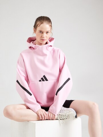 ADIDAS SPORTSWEAR Спортивный свитшот 'Z.N.E.' в Ярко-розовый: спереди