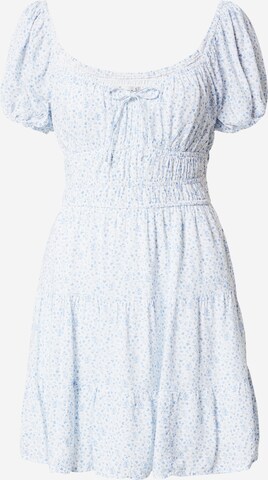 HOLLISTER Šaty – bílá: přední strana