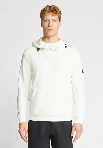 North Sails Athletic Sweatshirt in White: front