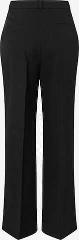 MORE & MORE Wide leg Pleat-Front Pants in Black