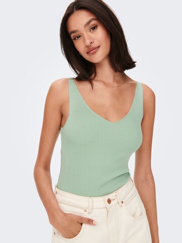 JDY Knitted top 'JDYNanna' in Green