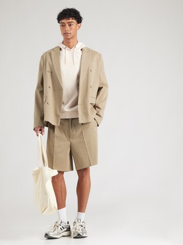 No Excess Sweatshirt in Beige