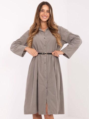 Madnezz House Dress in Beige: front