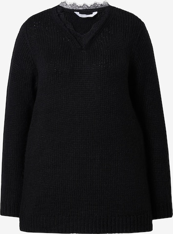 MIAMODA Pullover in Schwarz: Vorderseite