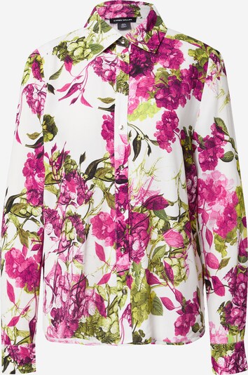 Karen Millen Blouse in Cream / Light green / Plum / Berry, Item view
