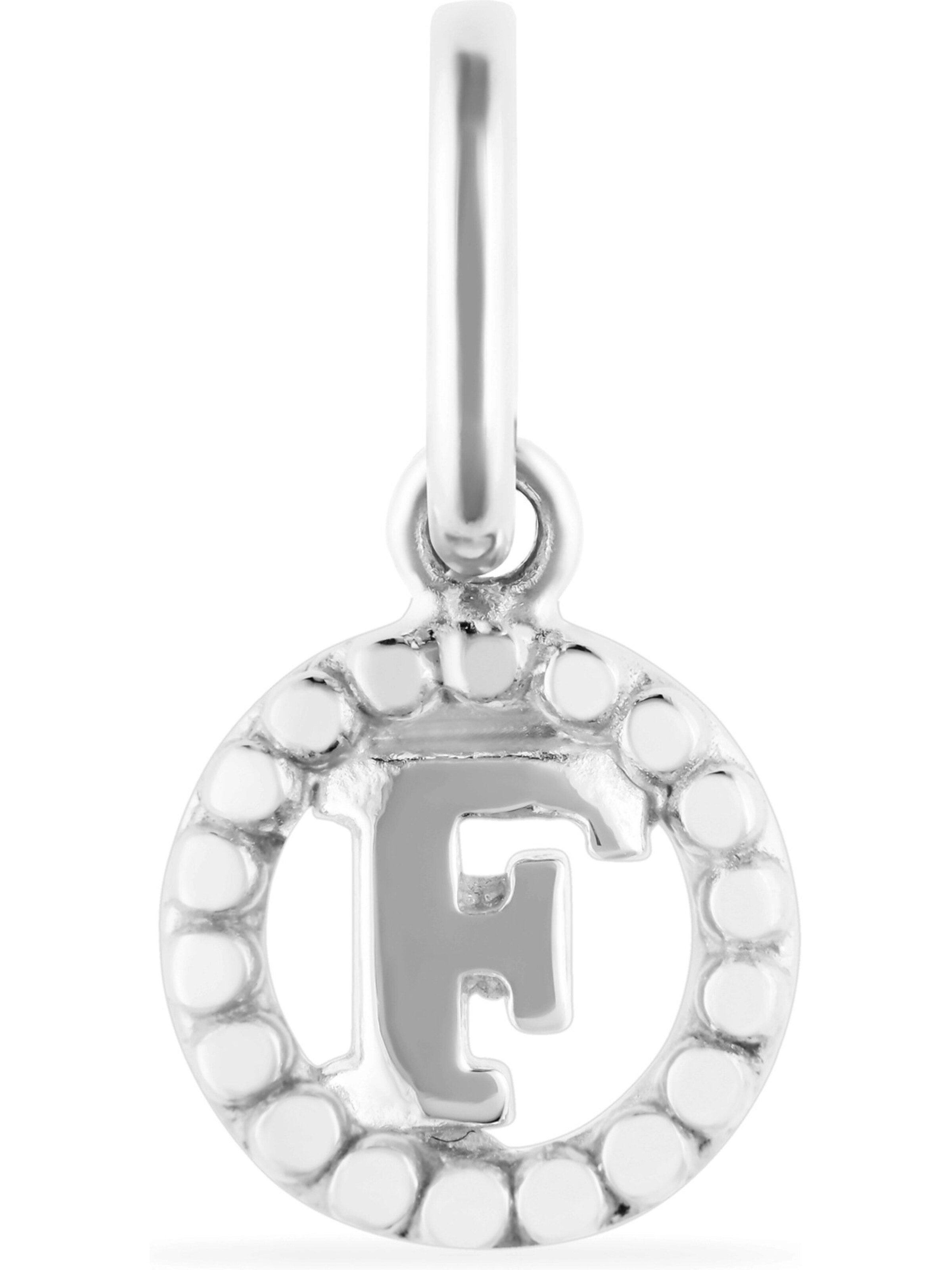 FAVS Pendant in Silver: front