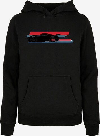 ABSOLUTE CULT Sweatshirt 'Cars - Jackson Storm' in Schwarz: predná strana