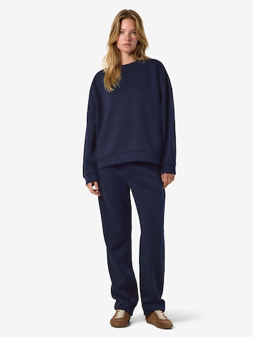 Noisy may Sweatshirt 'BLOOM' in Blauw