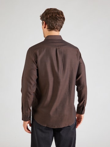 Jack's Regular fit Overhemd in Bruin