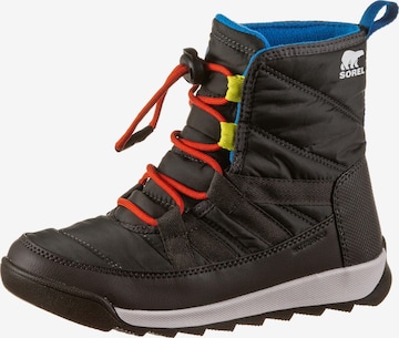 SOREL Boots 'Youth Whitney II' in Black: front