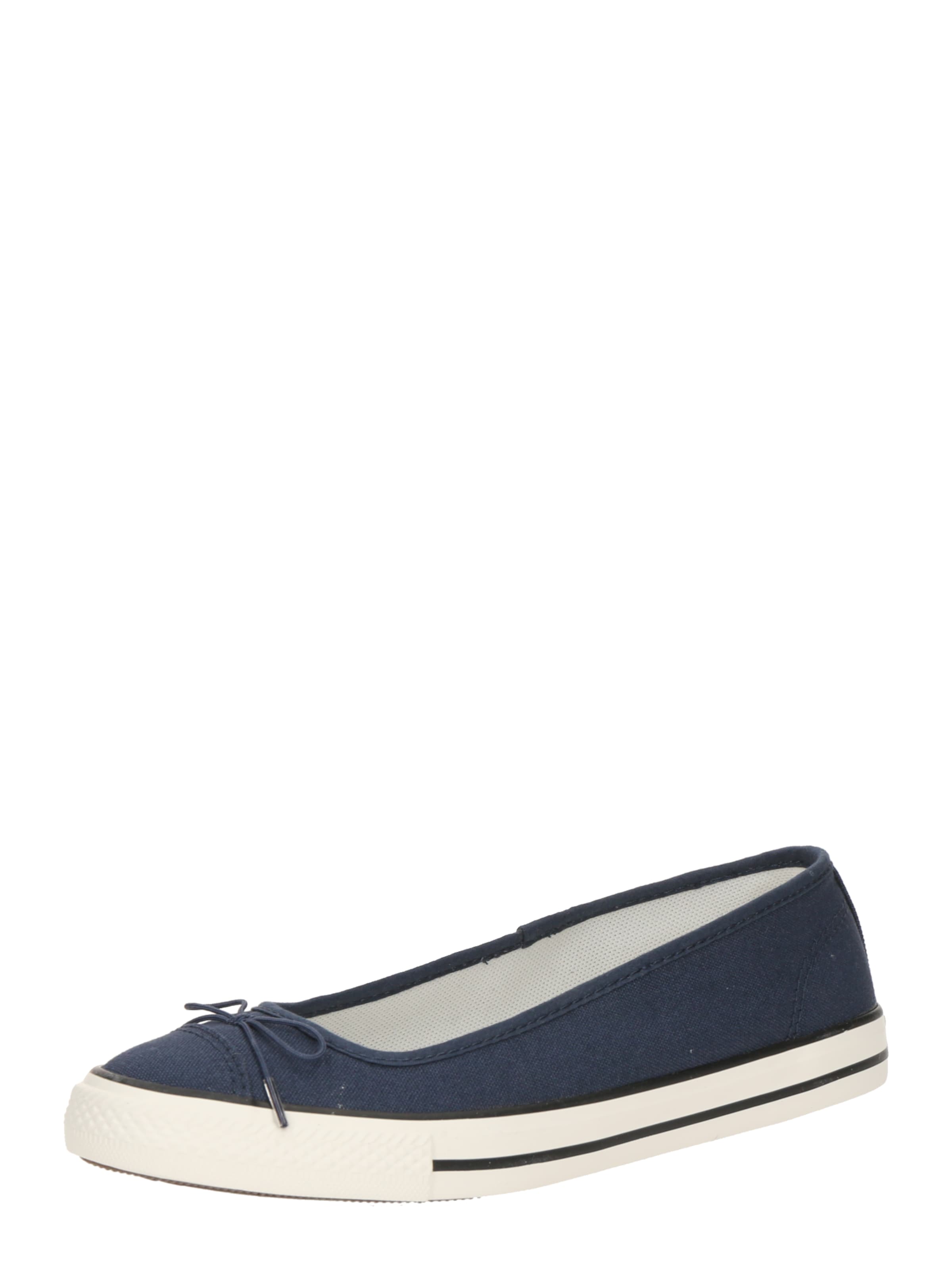 Ballerines 'CHUCK TAYLOR' CONVERSE en bleu : devant