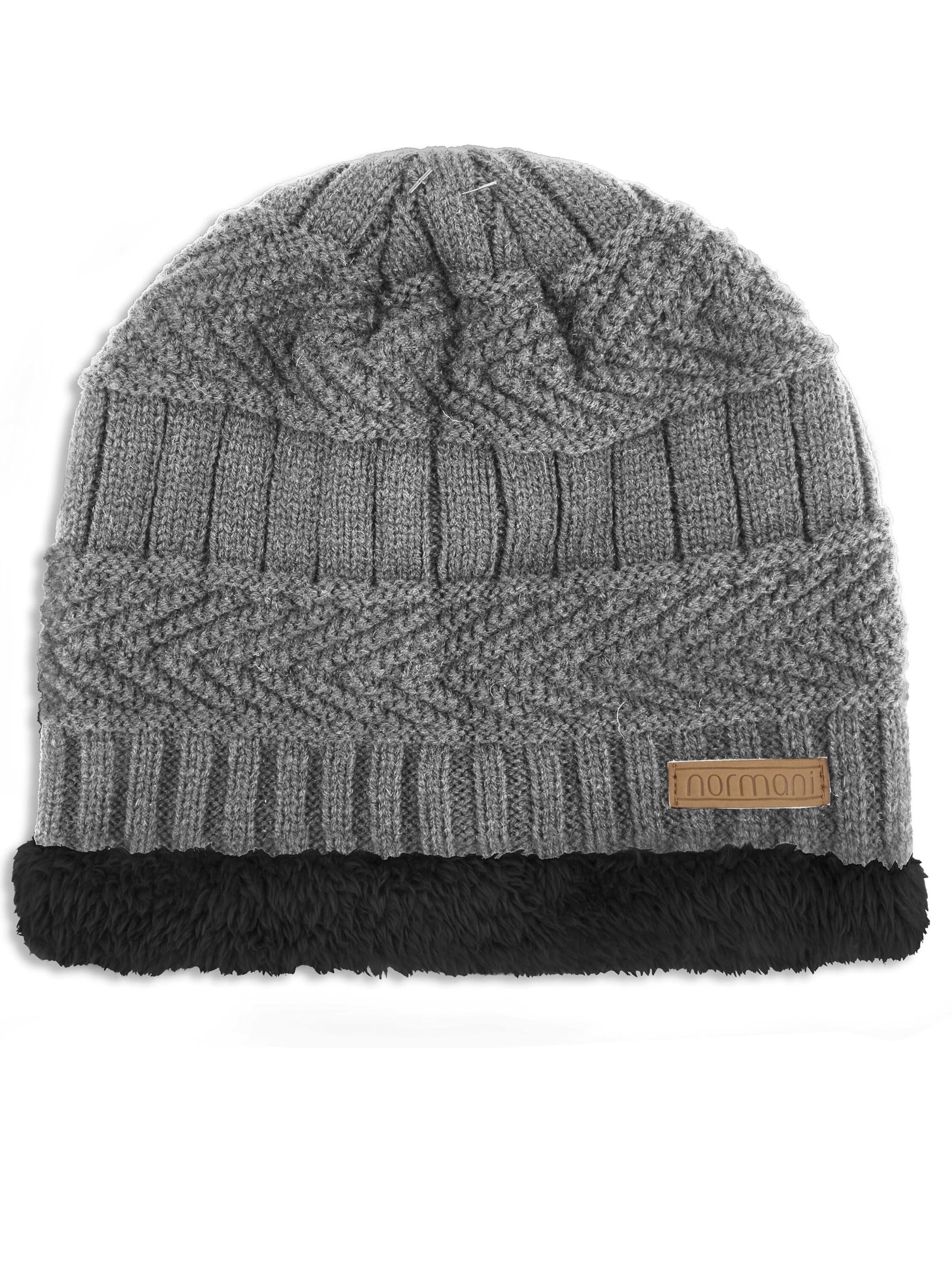 normani Beanie ' Kebili ' in Grey: front