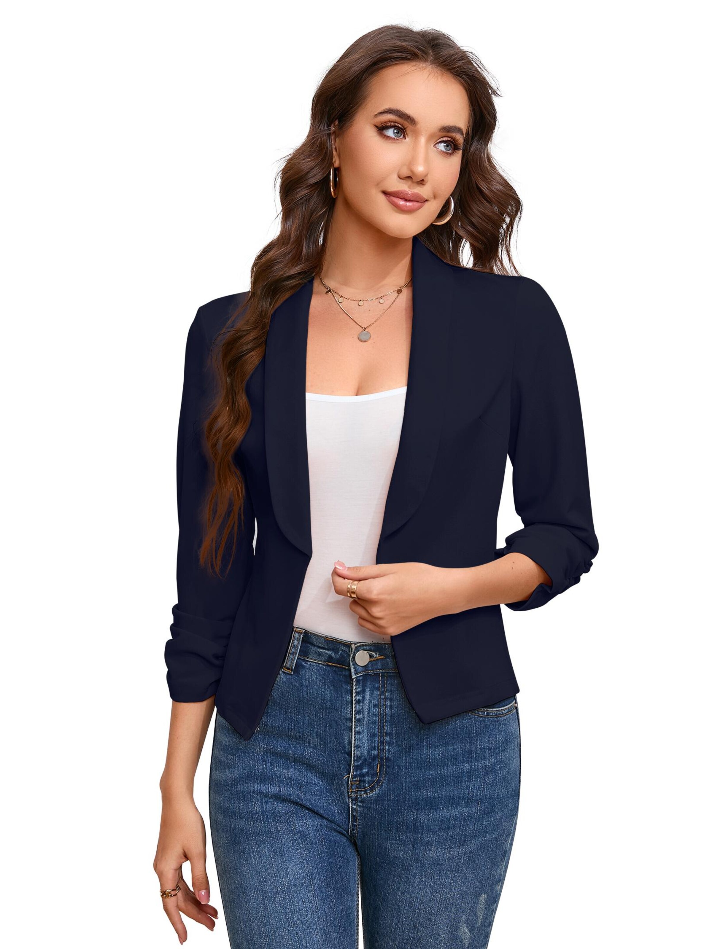 Yesfashion Blazer in Blue
