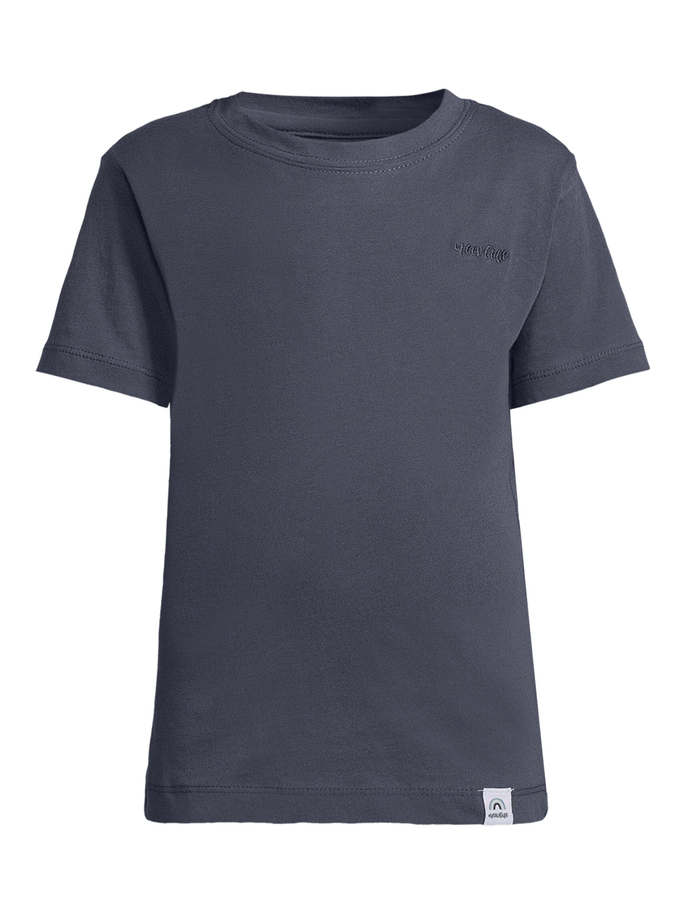 New Life T-Shirt in Blau: Vorderseite