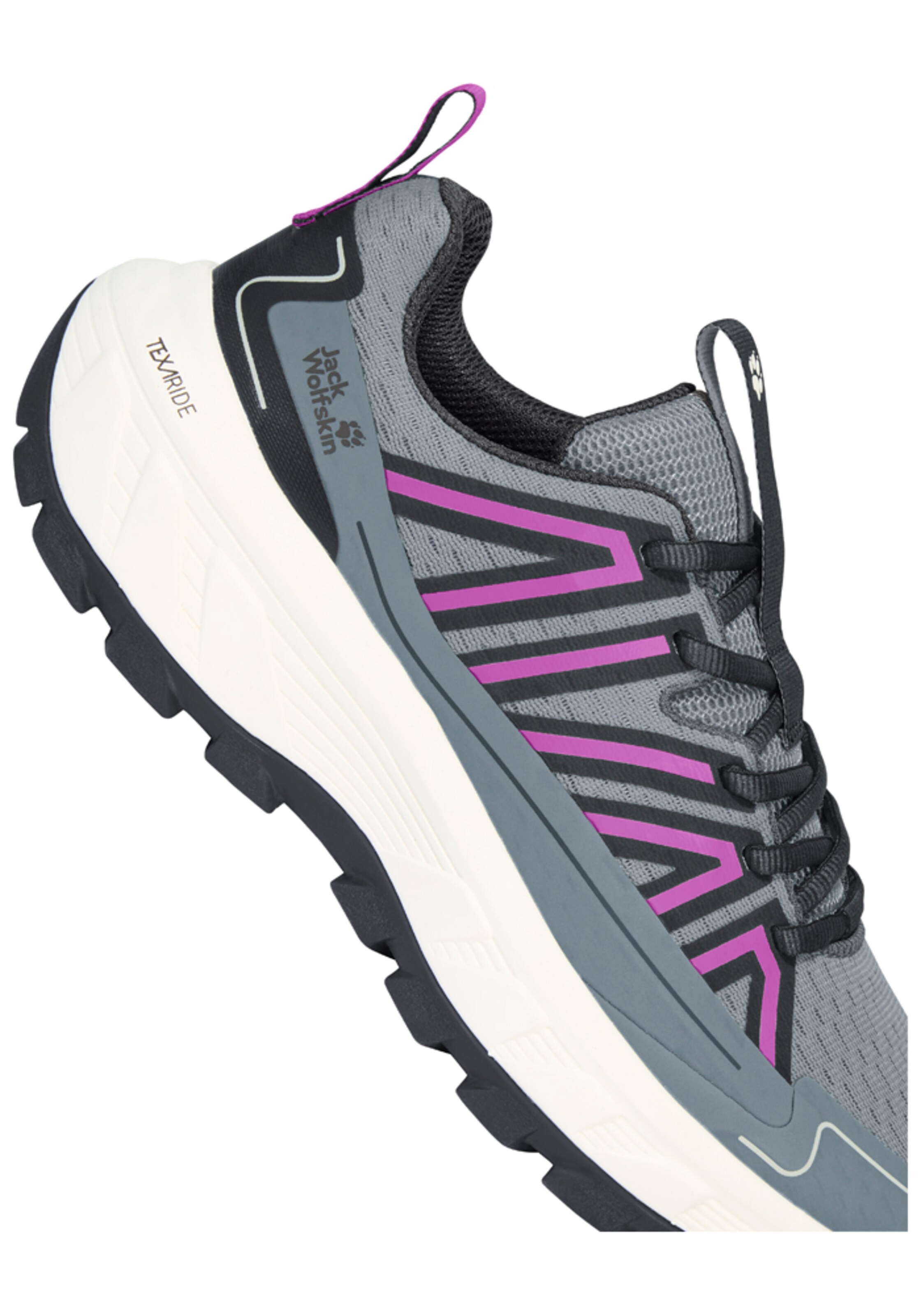 JACK WOLFSKIN Halbschuh in Grau