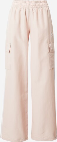 Pantalon cargo ADIDAS ORIGINALS en beige : devant