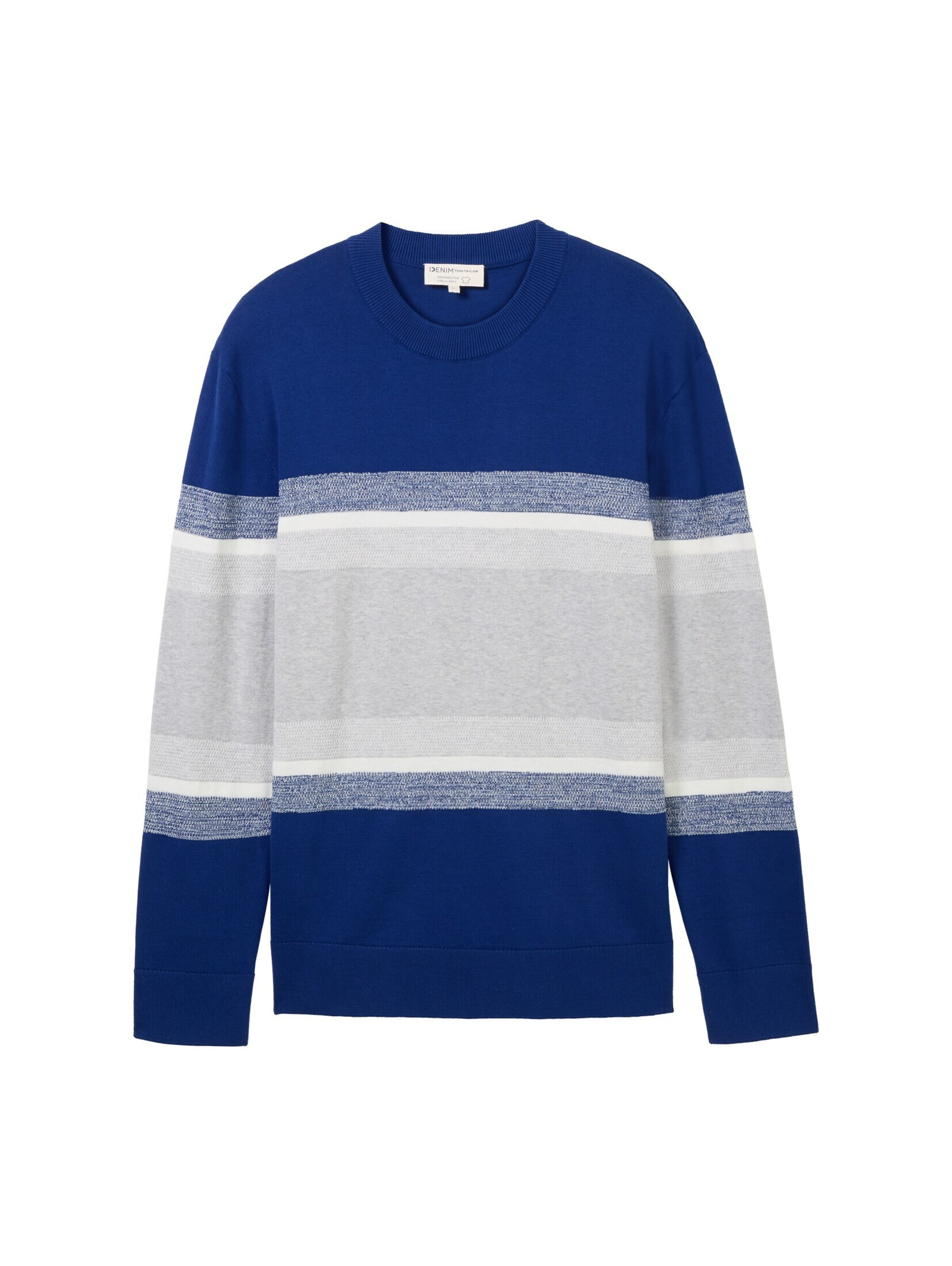 TOM TAILOR DENIM Pullover in Blau: Vorderseite