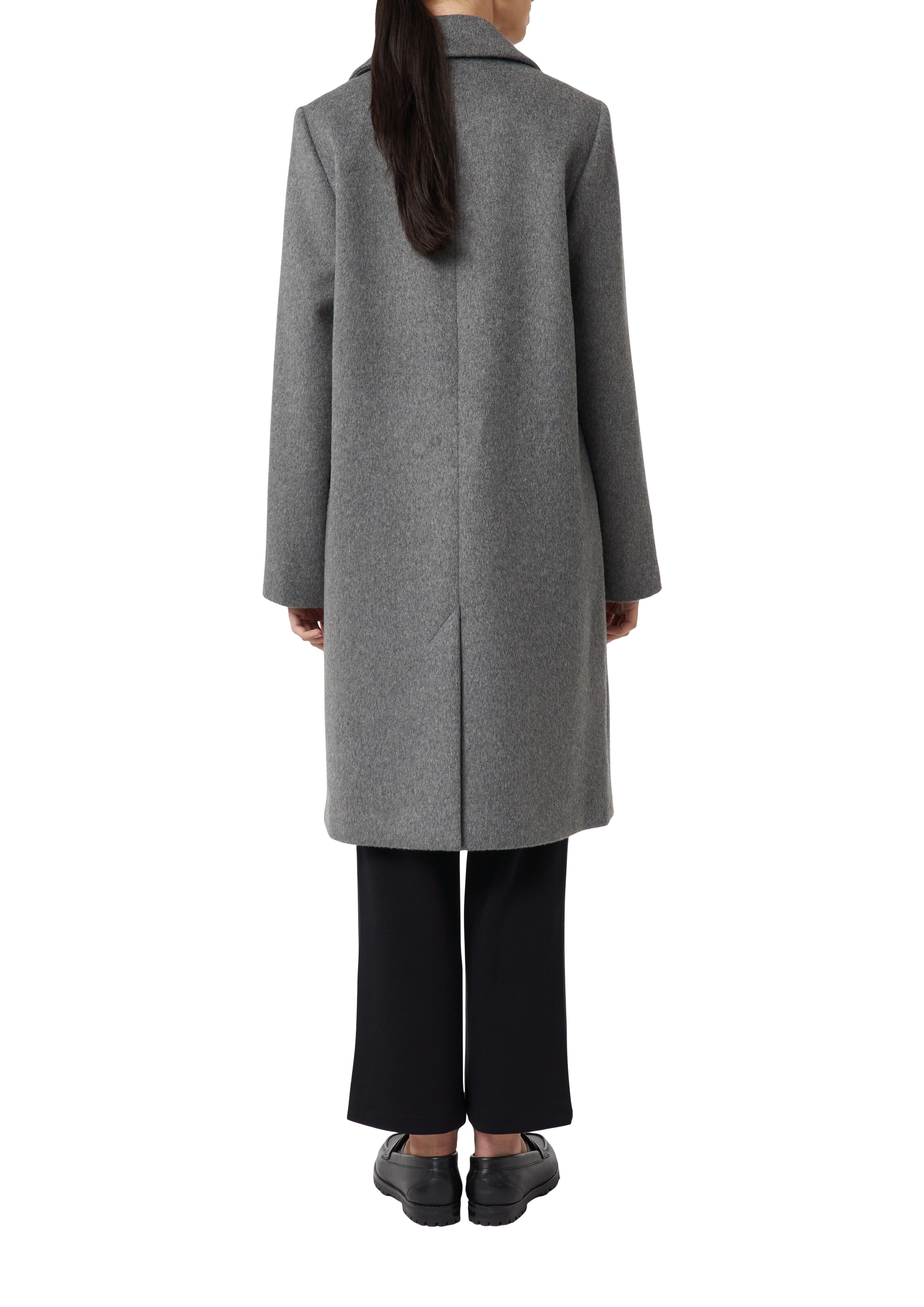 COMMA Přechodný kabát – šedá: zadní strana