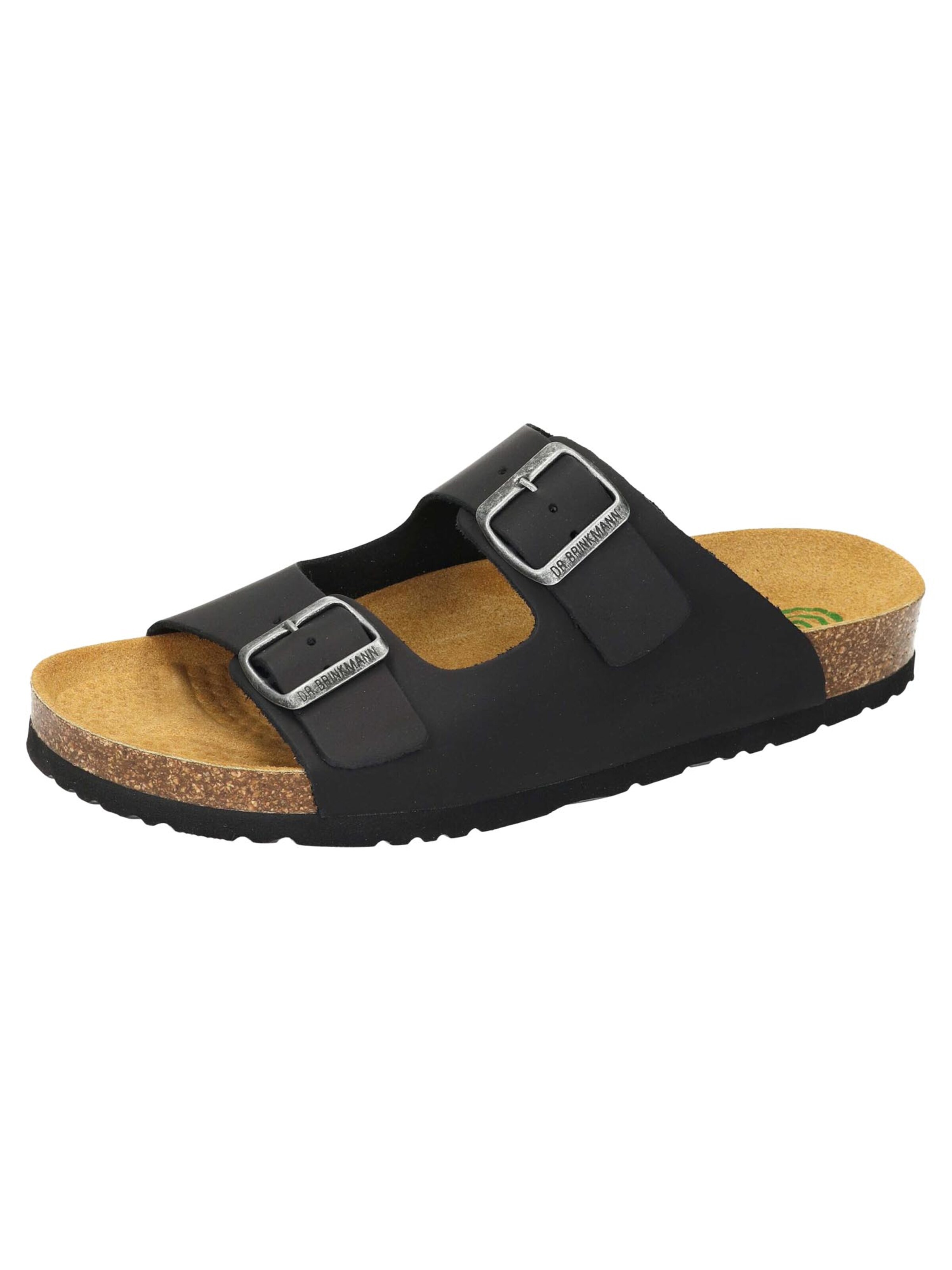 DR. BRINKMANN Mule 'Bonillo' in Black