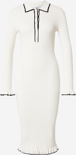 GUESS Pletena haljina 'LUISA' u crna / bijela, Pregled proizvoda