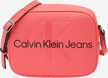 Calvin Klein Jeans Torba na ramię w kolorze różowy