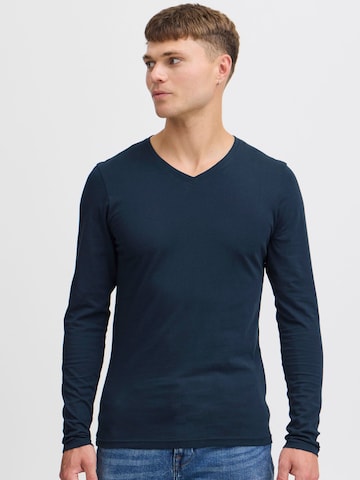 !Solid Shirt 'Basil' in Blue