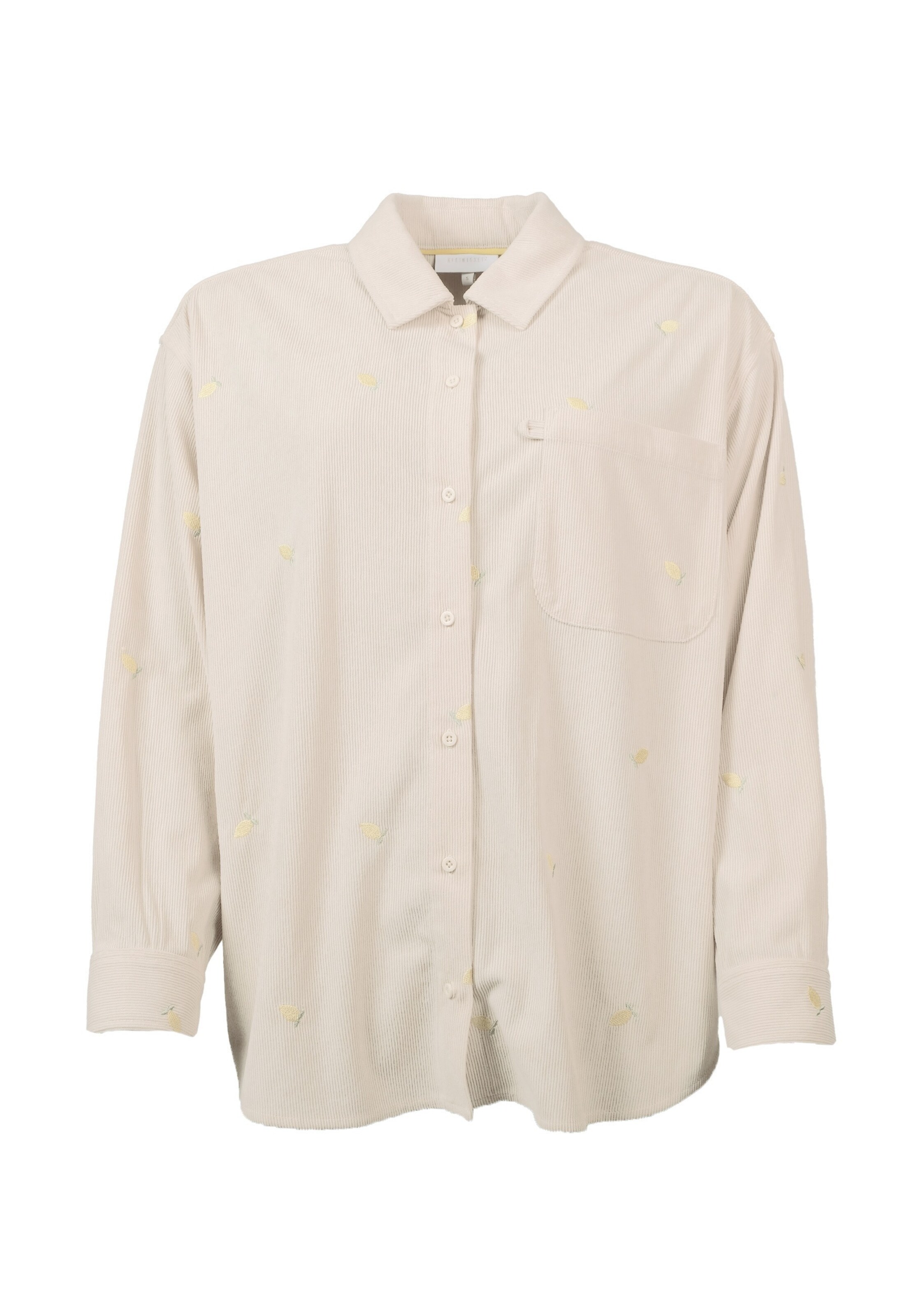 Kleinigkeit Blouse 'Kim Cordashian' in Beige: voorkant