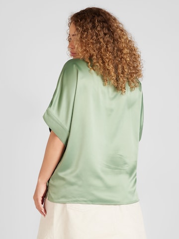Vero Moda Curve Bluse 'MERLE' i grøn
