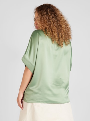 Vero Moda Curve Bluse 'MERLE' in Grün