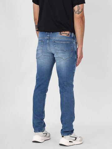 Coupe slim Jean 'THOMMER-R' DIESEL en bleu