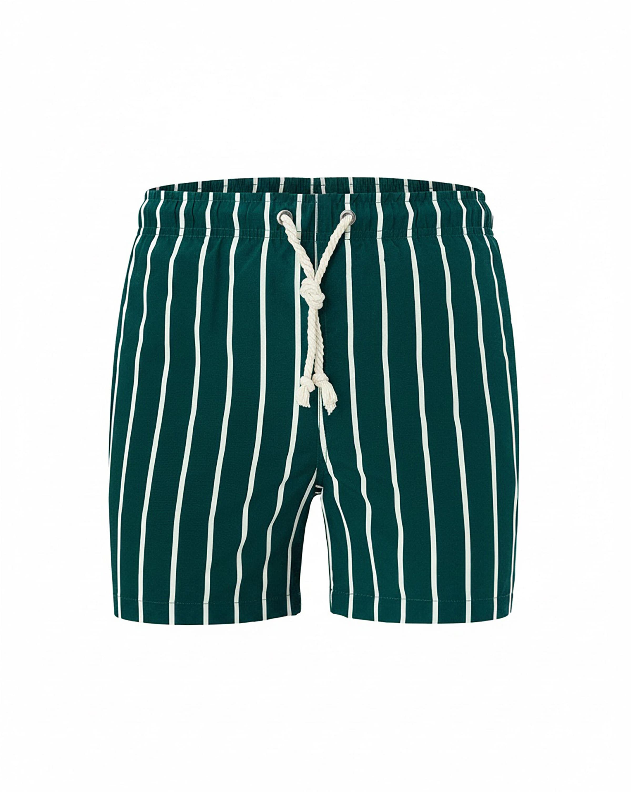 Gassa d'Amante Zwemshorts 'Porto Cervo' in Groen: voorkant